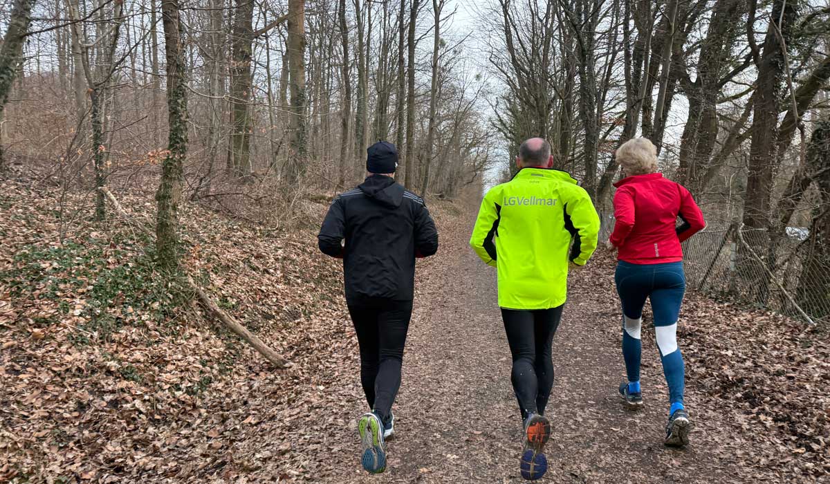 Laufgruppe 22. Februar 2025