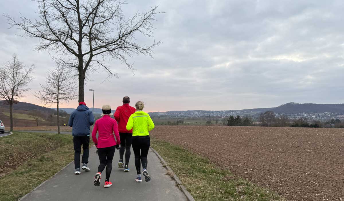 Laufgruppe 13. März 2025