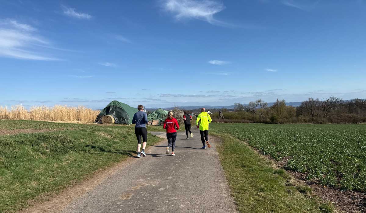 Laufgruppe 29. März 2025