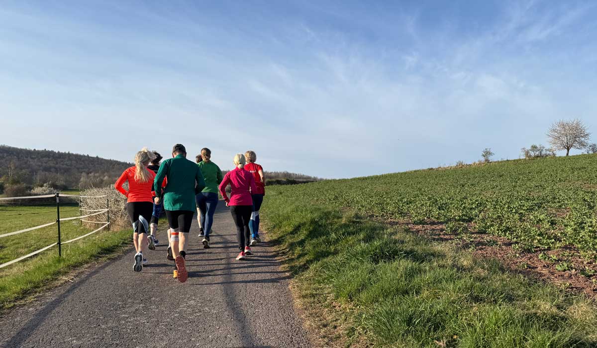 Running group 9 April 2025