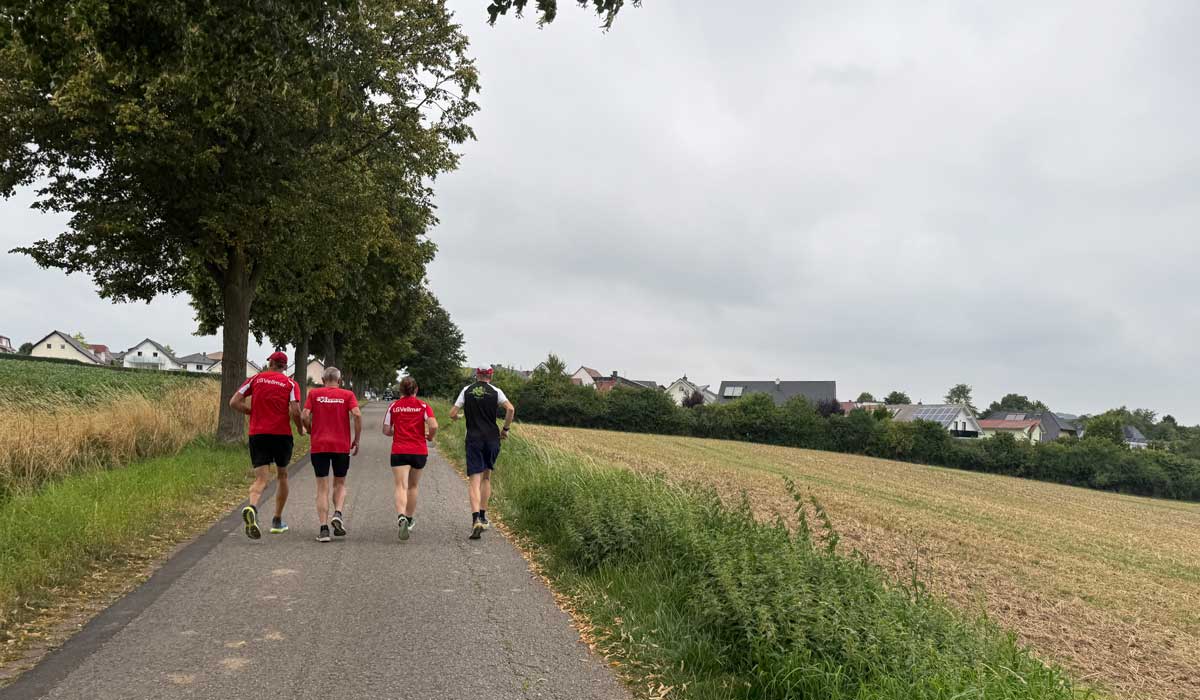 Laufgruppe 16. August 2025