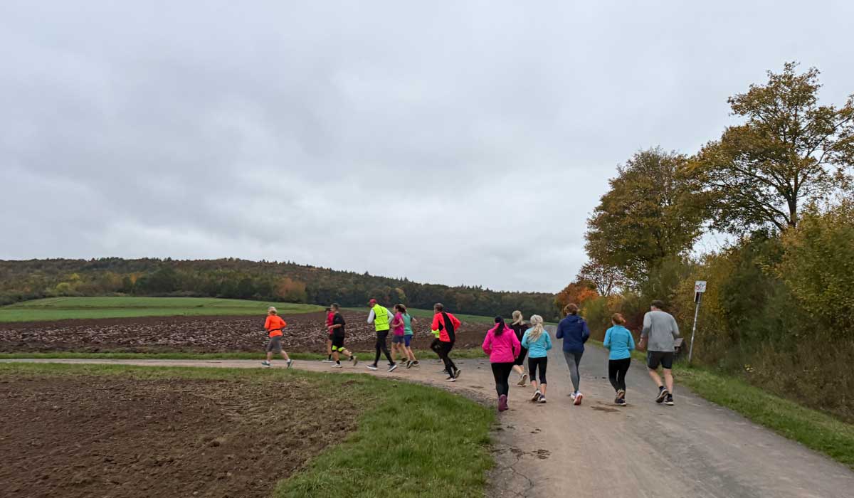 Laufgruppe 15. Oktober 2025