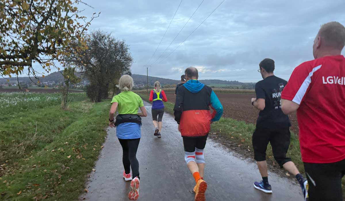 Laufgruppe 22. Oktober 2025