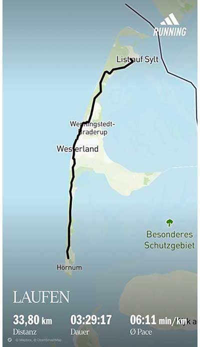 Running route