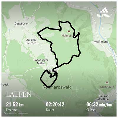 Sababurger Tierparklauf  Course