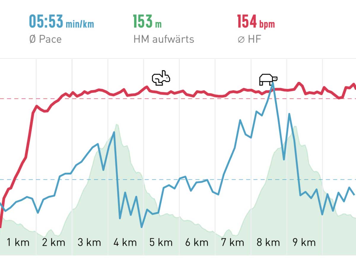 Rund um den Stahlberg 2018 Elevation profile