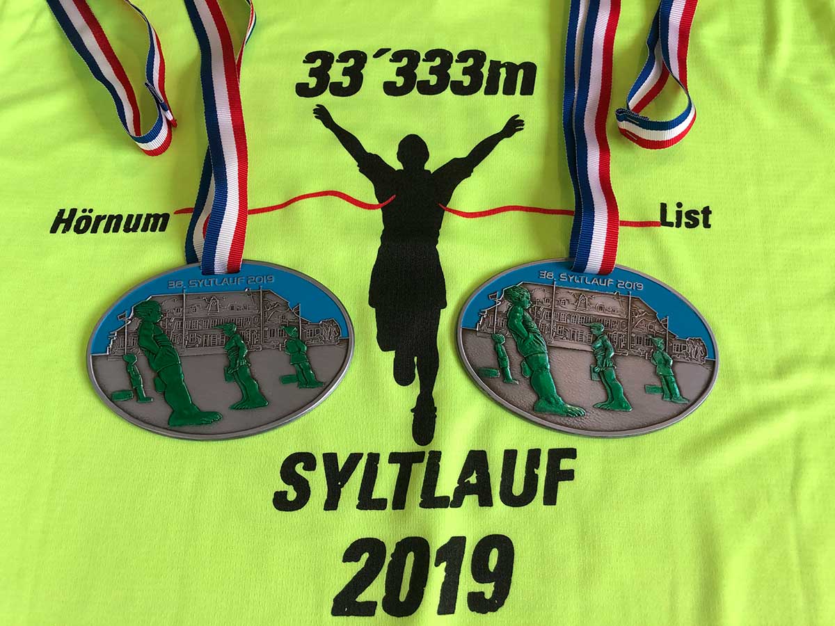 Sylt Run 2019 Medal